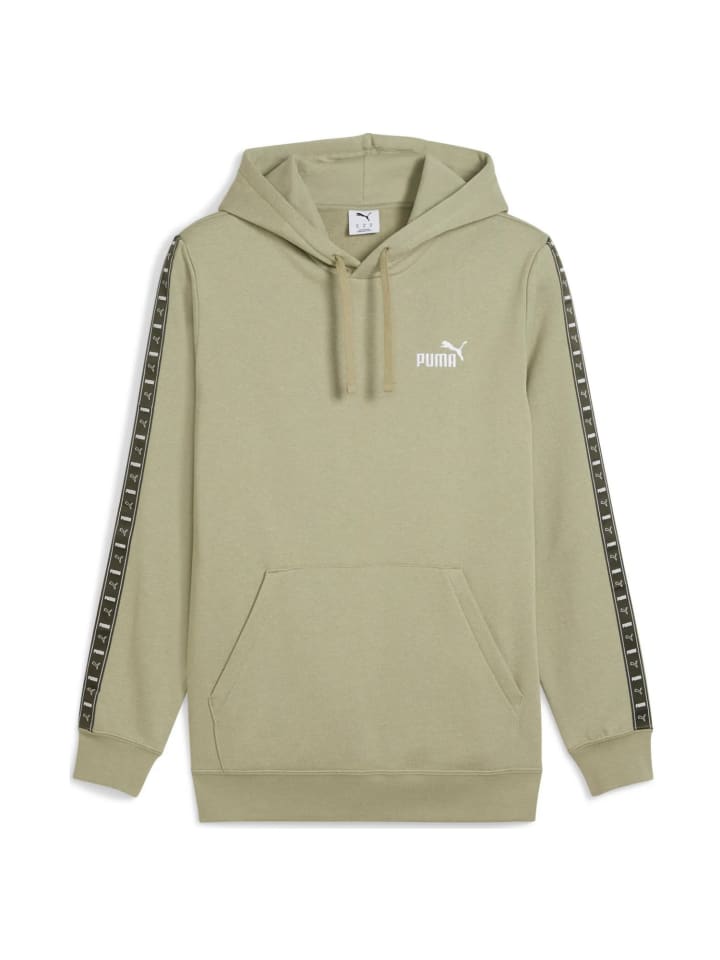 

Puma Худи ESS Tape Hoodie FL в цвете Lux Army