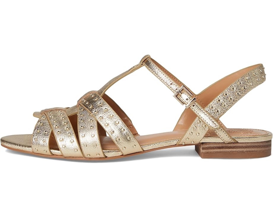 Сандалии Vince Camuto Chaya Studded Gladiator Flat Sandals, цвет Egyptian Gold — фото 4