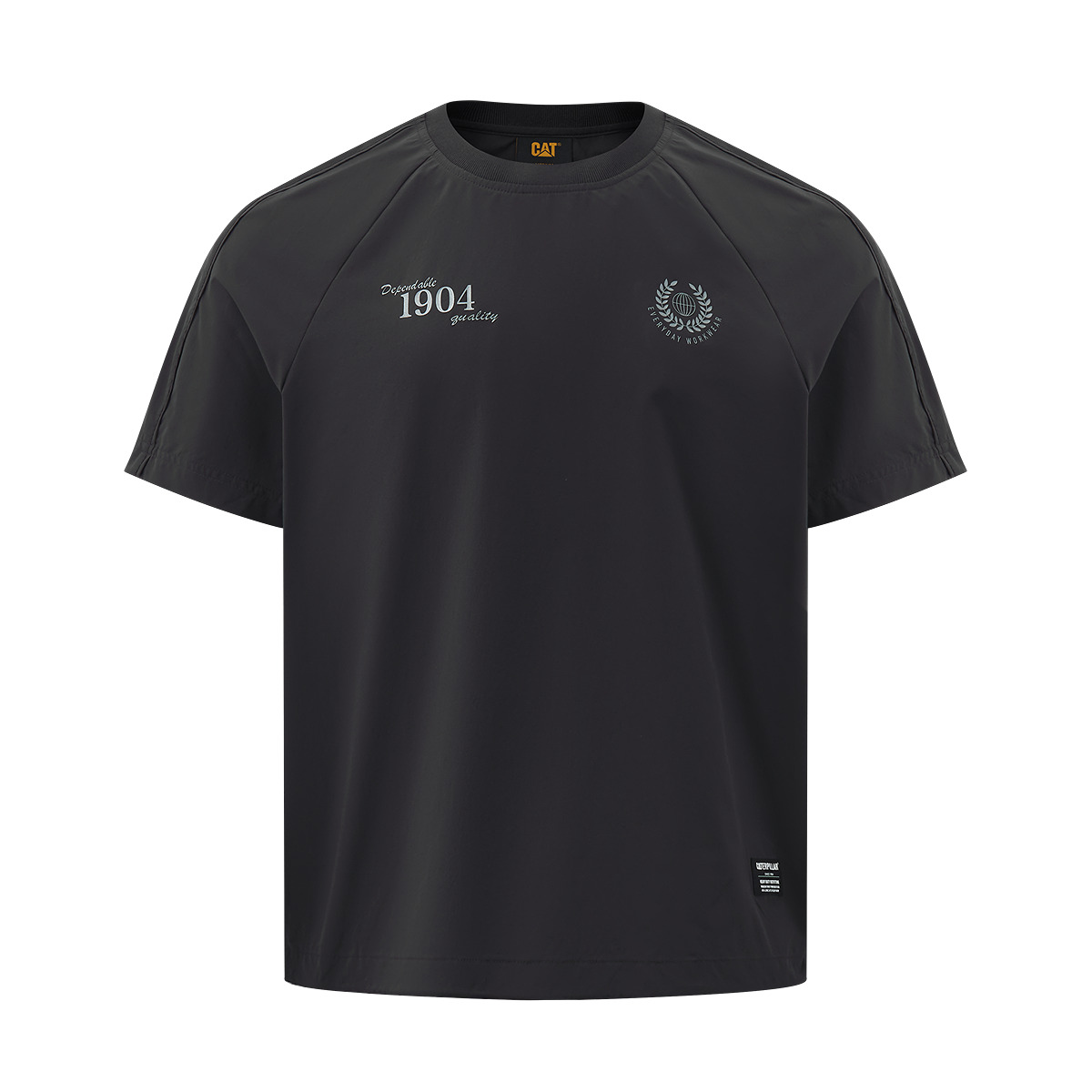 

Футболка с рукавом реглан SS25 для женщин CAT, серый