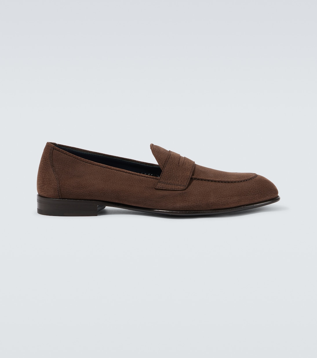 

Кожаные пенни-лоферы Appia Brioni, кофе