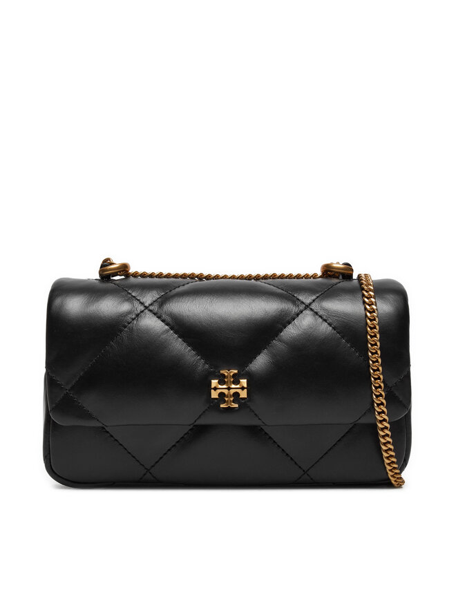 

Сумочка Mini Kira Diamond Quilt Flap Bag 154710 Tory Burch, черный
