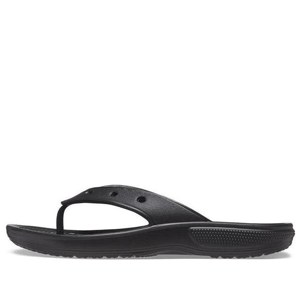 

Тапочки classic flip casual flip-flops black Crocs, черный