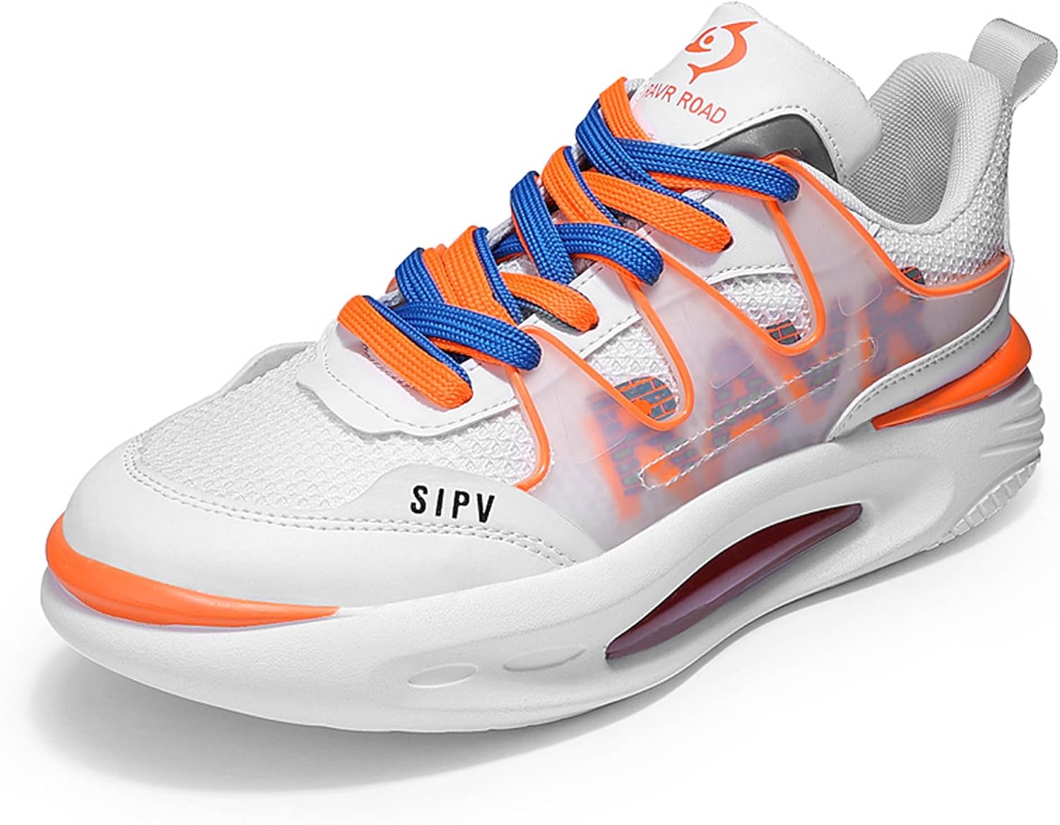 

Мужская и женская мода Легкие повседневные баскетбольные кроссовки Скейтбордические кроссовки Wurmiuhd, оранжевый