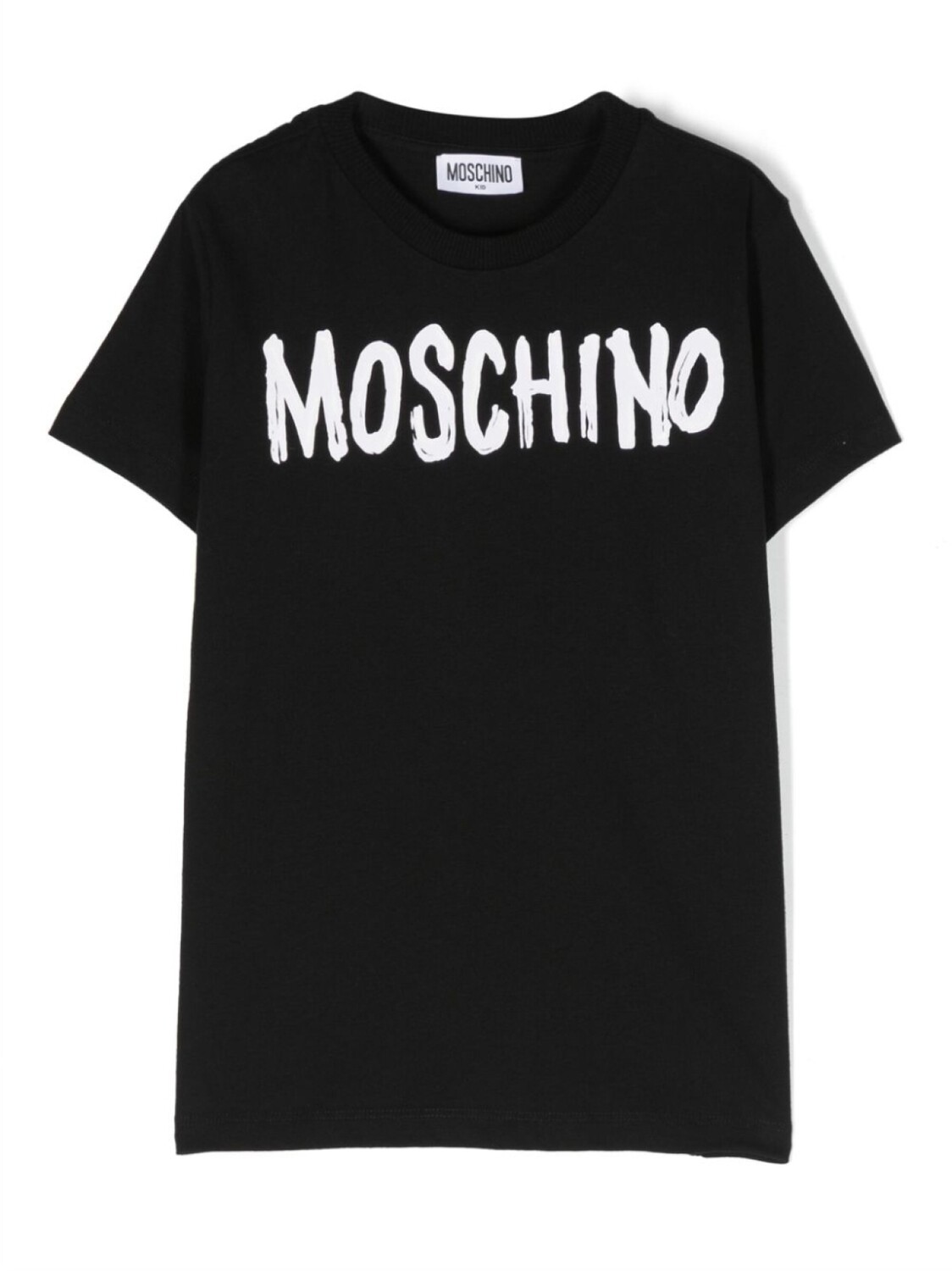 

Футболка с логотипом Moschino Kids, черный