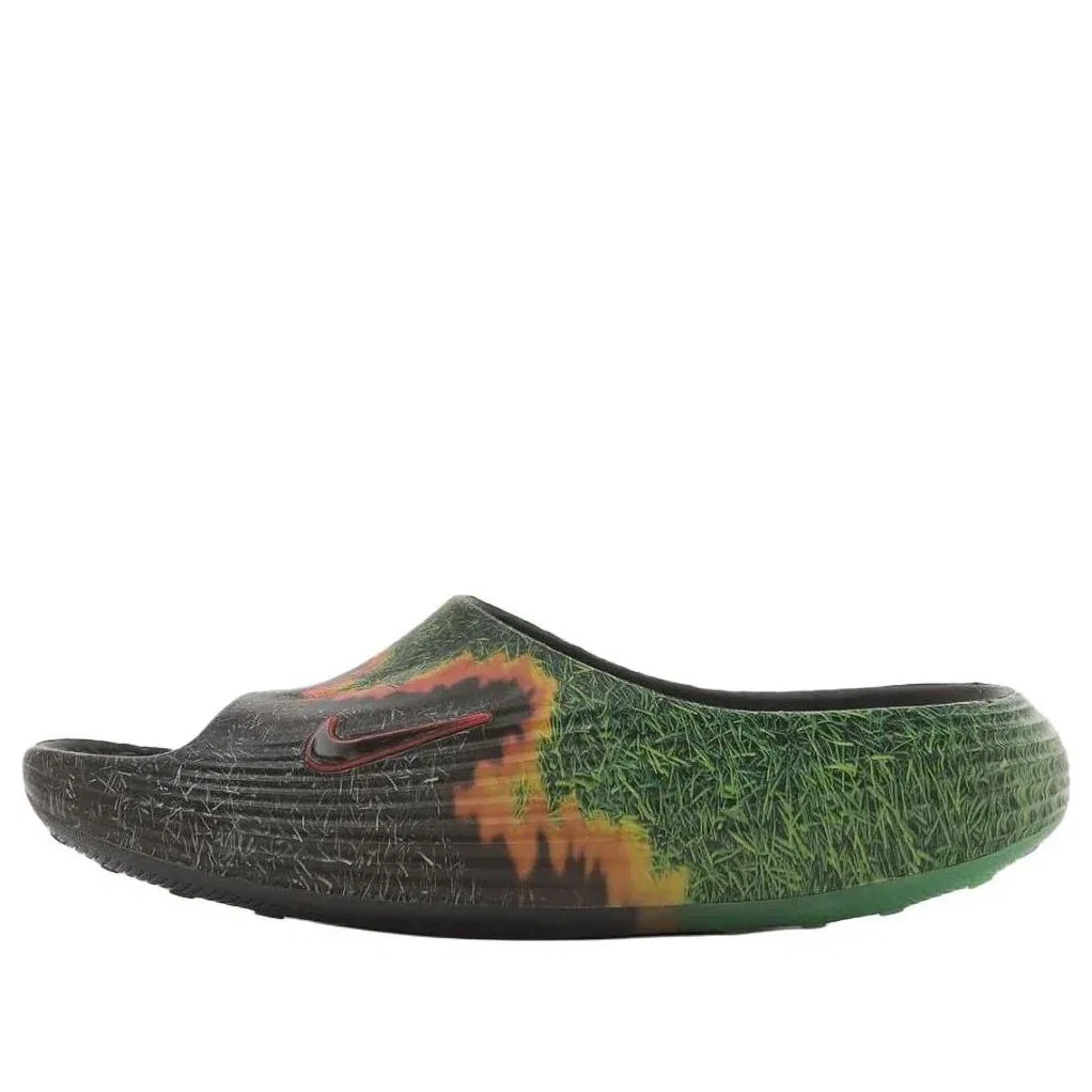 Шлепанцы Nike x Swoosh ReactX Rejuven8 Slide 'Touch Grass' IR0459-001, черный