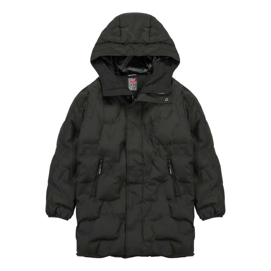 

Куртка New Balance Long Down Jacket 'Black', черный