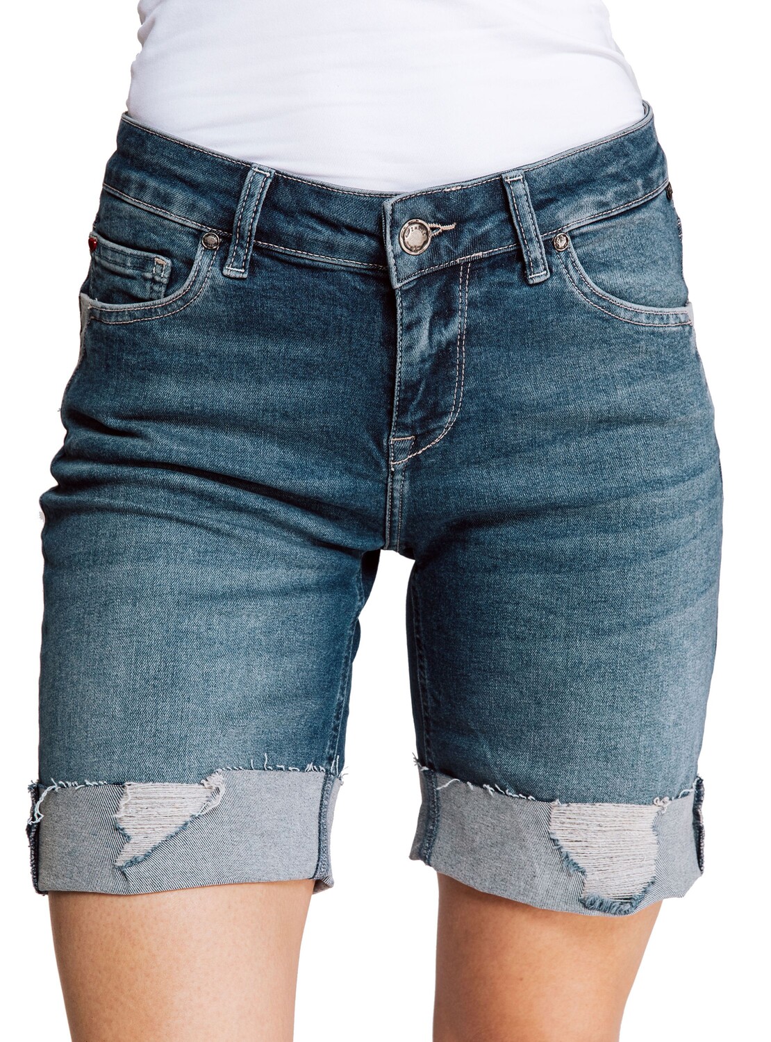 

Шорты ZHRILL Damen Jeans Short NOVA, синий