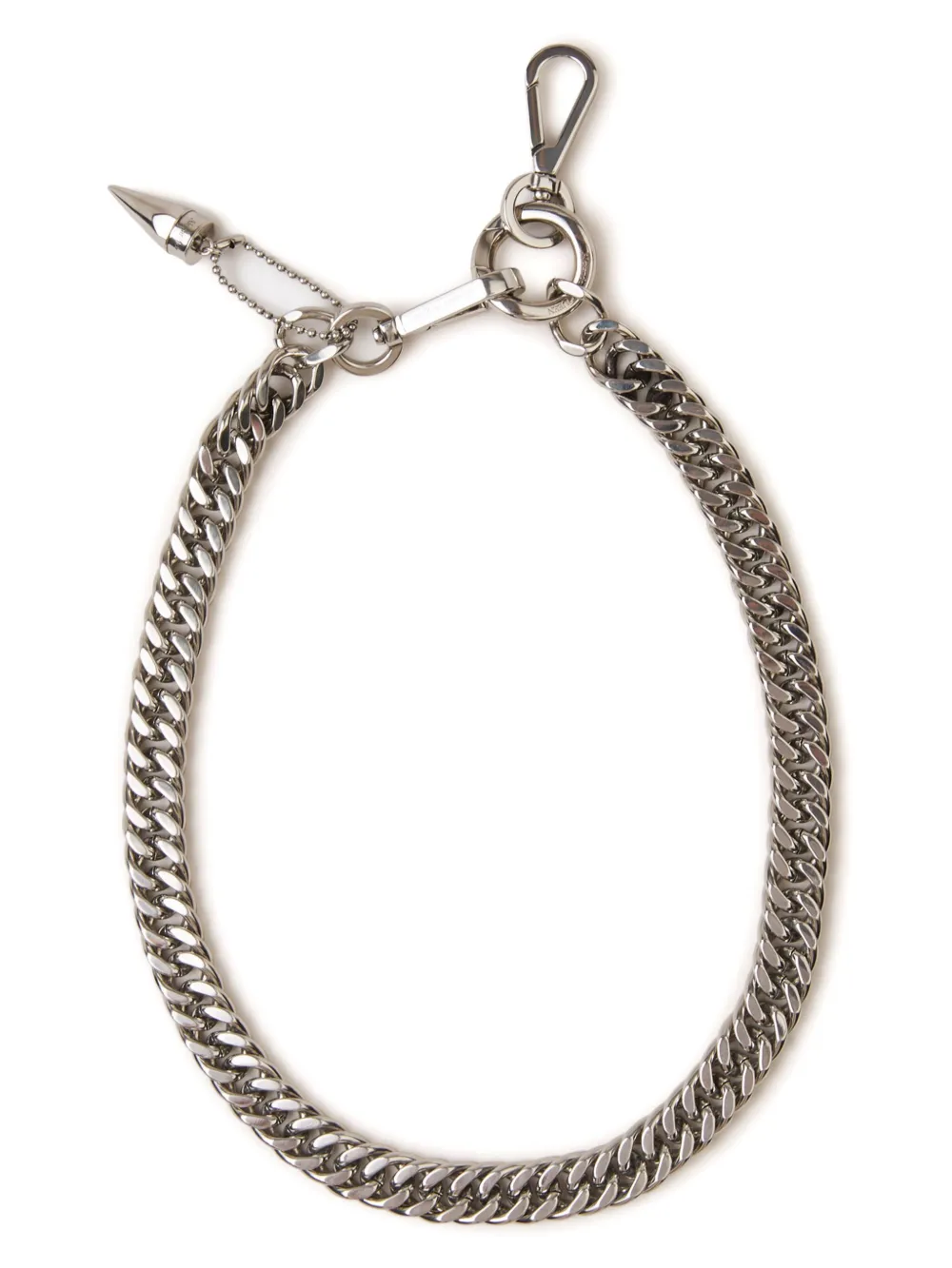 

Цепочка на шею Alexander McQueen, серебяный