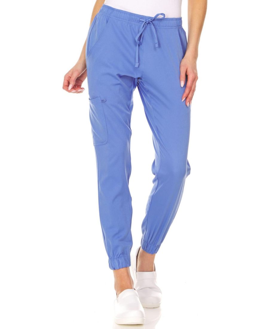 

Брюки-джоггеры Leah Plus Size с пятью карманами, эластичные, желтые, размер 3XL Medichic, Ceil