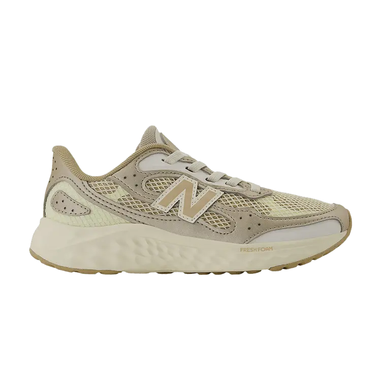 

Кроссовки New Balance Fresh Foam Arishi Lux Bungee Lace Little Kid 'Angora Incense', кремовый