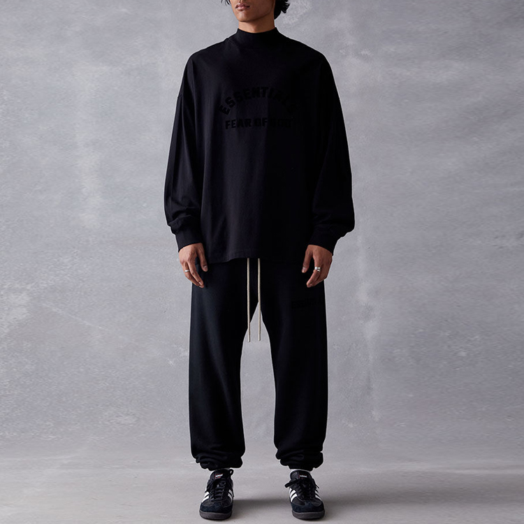 Футболка Fear Of God Essentials черная — фото 4