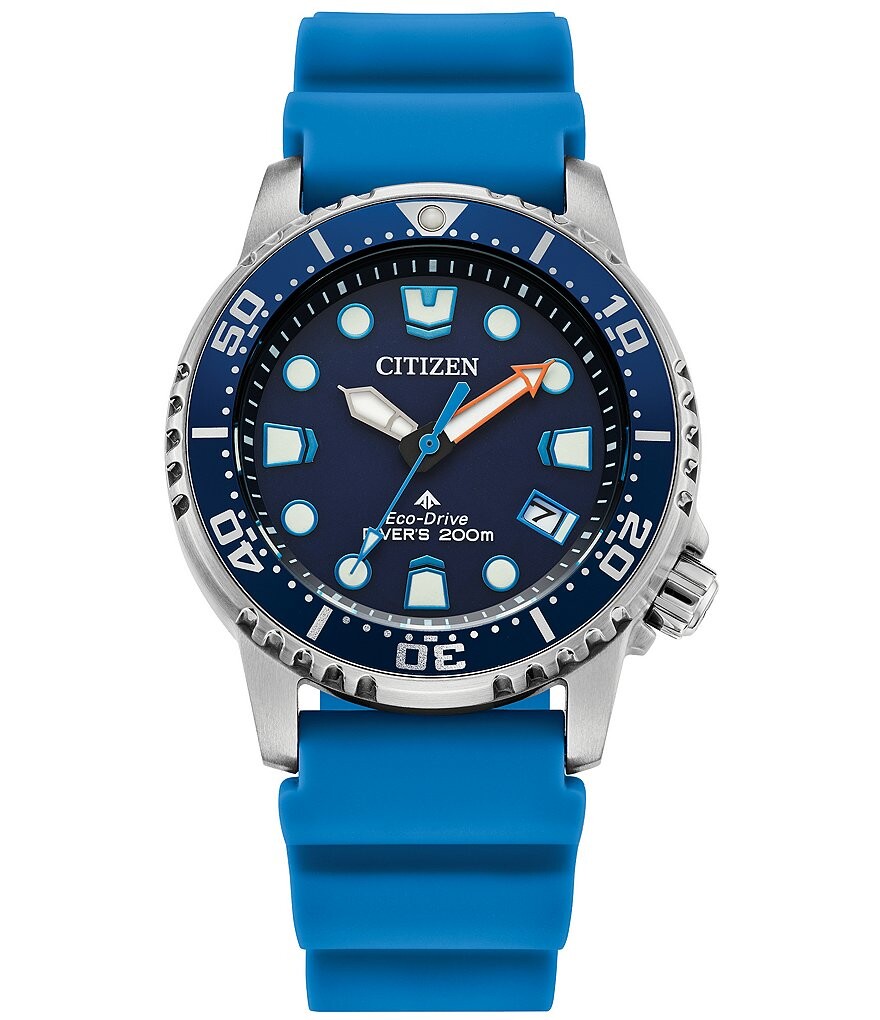 

Женские аналоговые часы Citizen Lad Eco с синим ремешком, синий