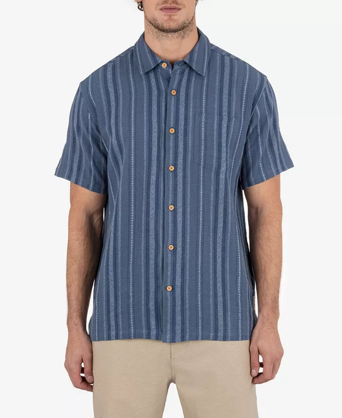

Мужская рубашка с коротким рукавом Oceanside Hurley, синий