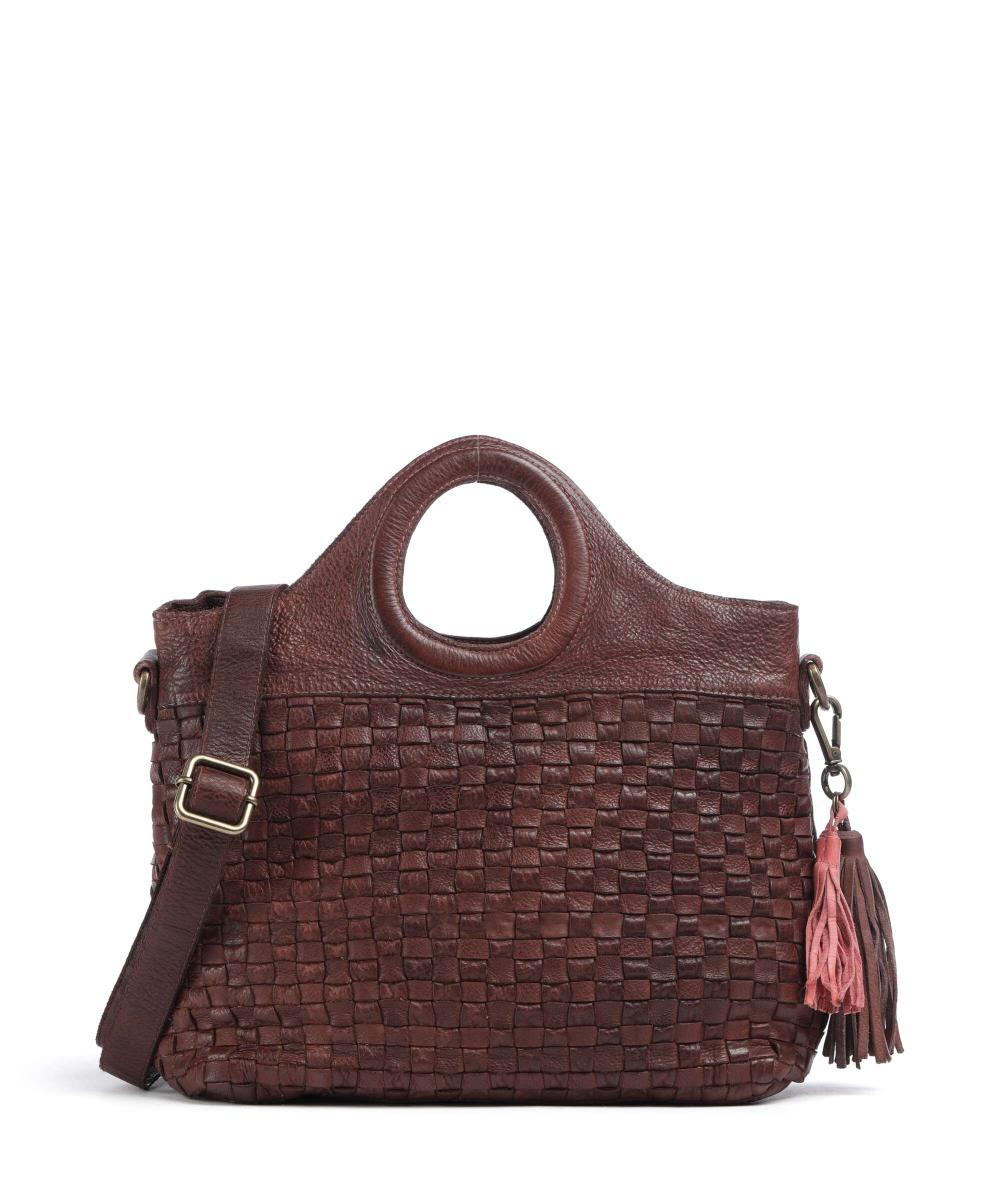 

Сумочка Venusweg 1 из зернистой коровьей кожи Taschendieb Wien, коричневый