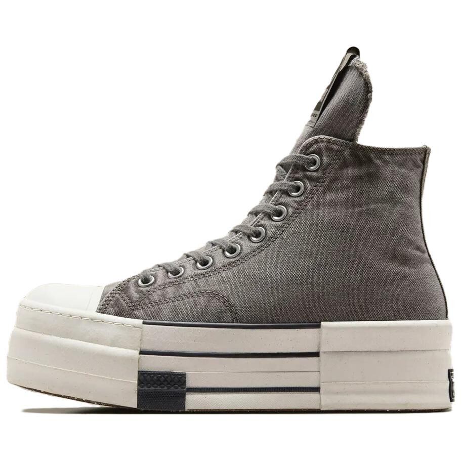 Chuck 70 Rick Owens X DRKSHDW DBL DRKSTAR High 'Washed Canvas Pack - Concrete' Converse