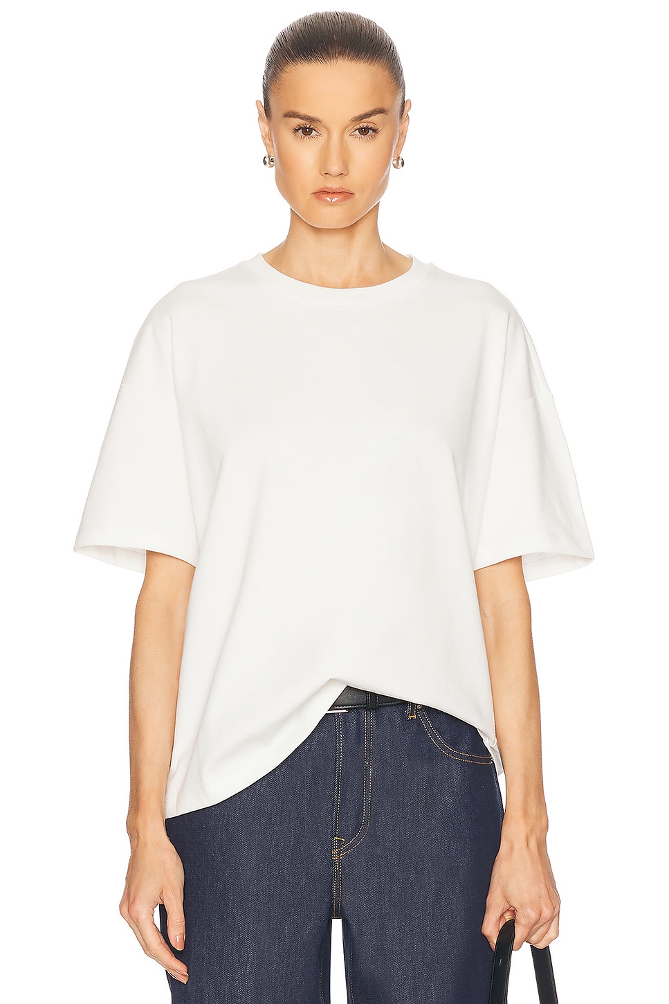 

Органическая хлопковая футболка Relaxed St. Agni, White