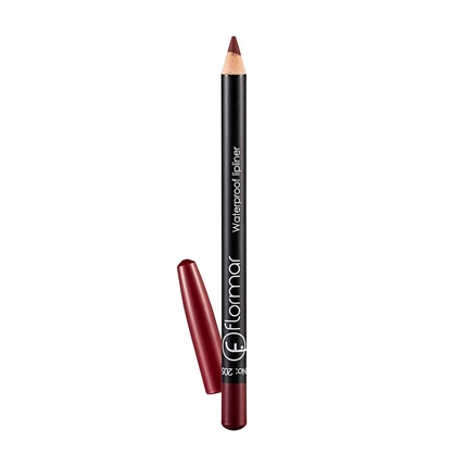 

Водостойкая подводка для губ для женщин 205 Elegant Bordeaux Flormar