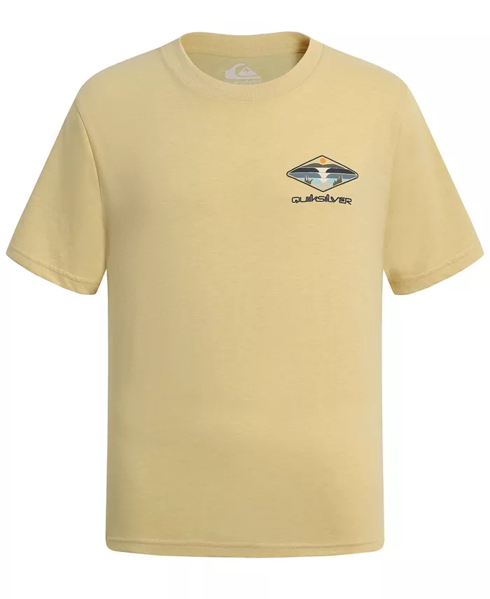 

Футболка с коротким рукавом для мальчиков 8-20 Peak Day Crewneck Quiksilver, загар/бежевый