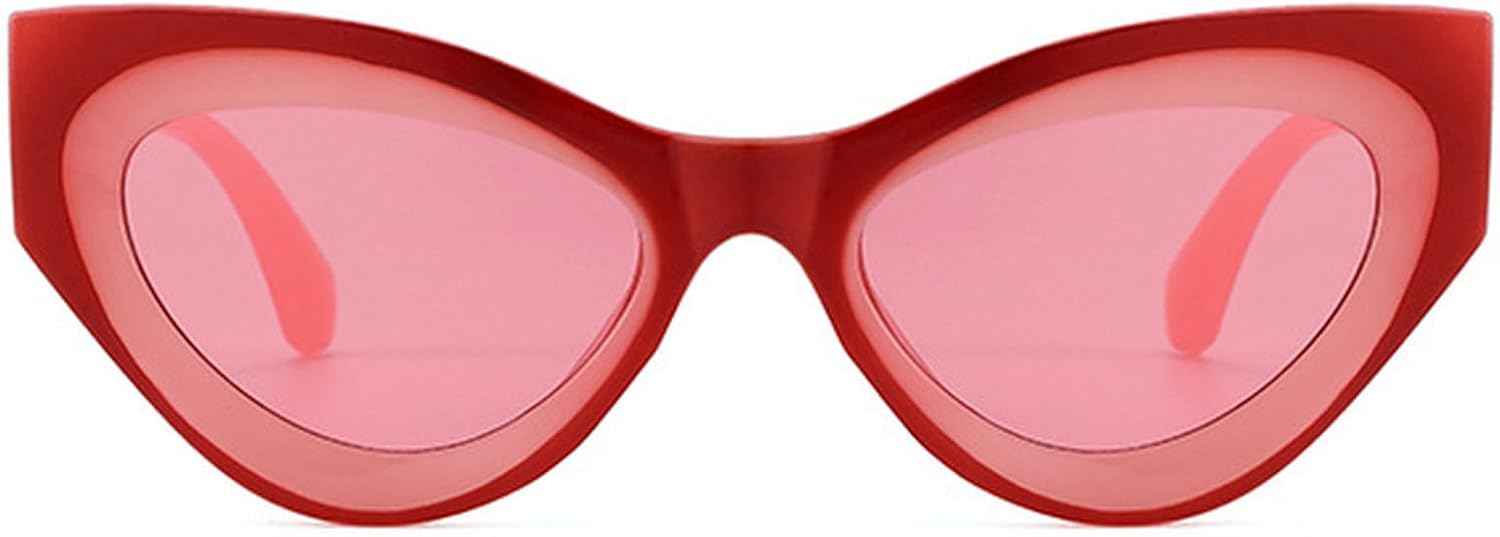 

Модные солнцезащитные очки «кошачий глаз» большого размера для женщин и мужчин, винтажные солнцезащитные очки с градиентным переходом цвета, очки для активного отдыха, вечеринок, защита от ультрафиолета UV400 mincl, Light Pink