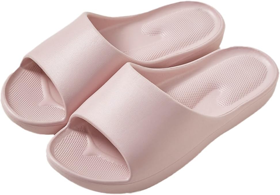 

Женские и мужские шлепанцы Rungion Casual с поддержкой свода стопы, для душа, быстросохнущие, легкие летние пляжные сандалии, розовый