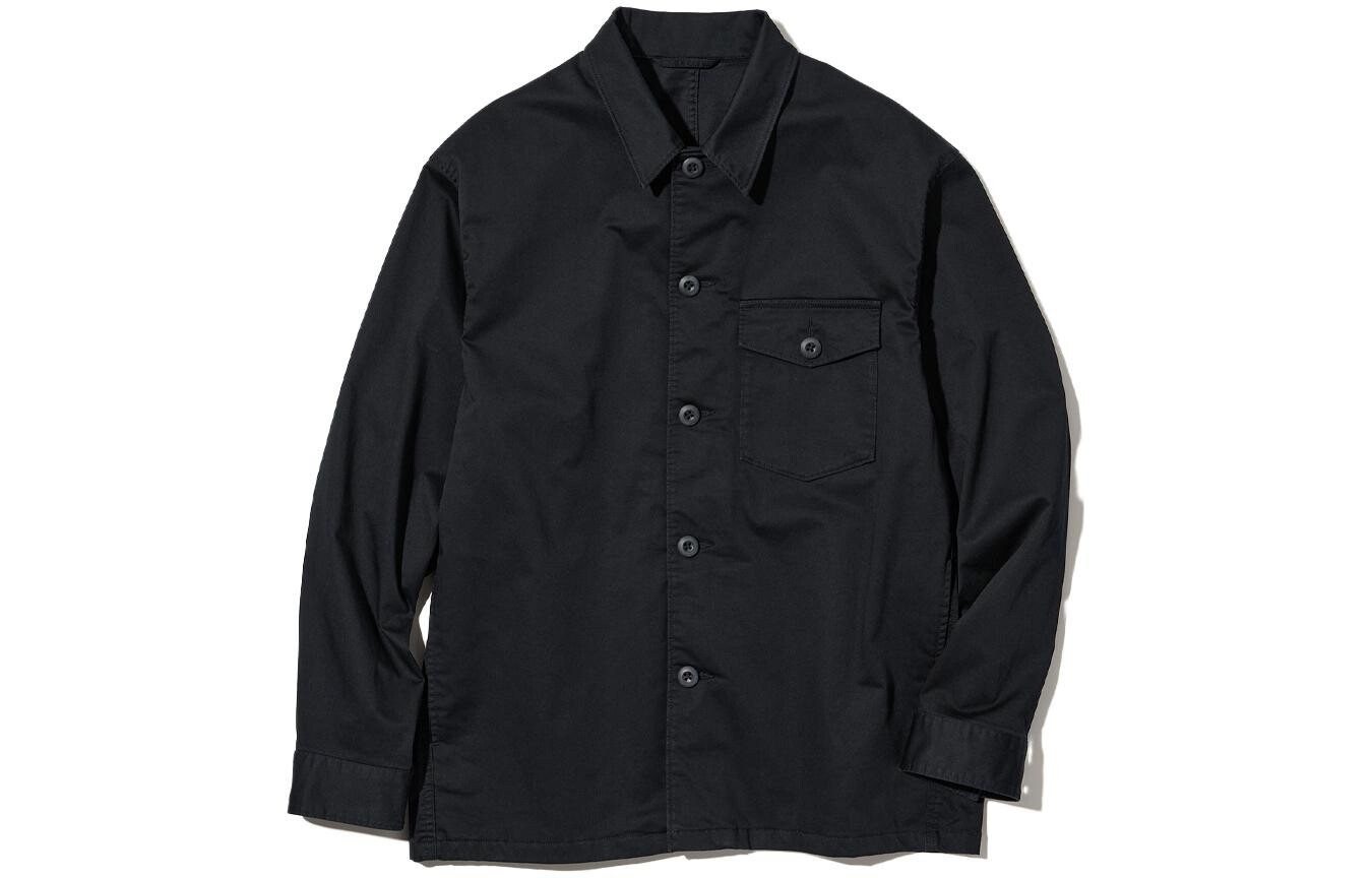 

Мужская рубашка UNIQLO, Черный