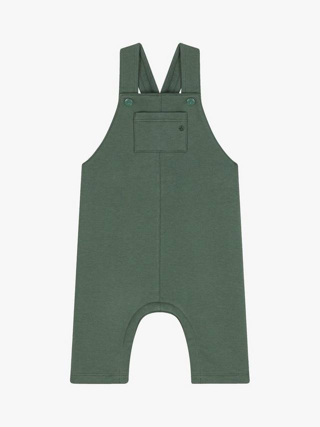 

Детский флисовый комбинезон Petit Bateau, цвет Croco