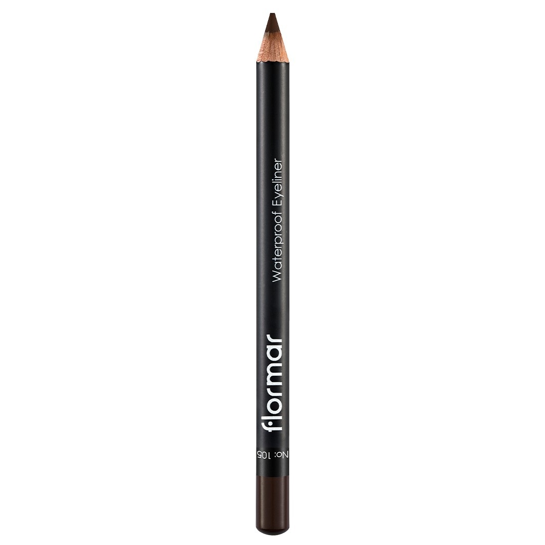 

Подводка для глаз waterproof Flormar, nr. 105 - warm brown, вес 1.14 гр.