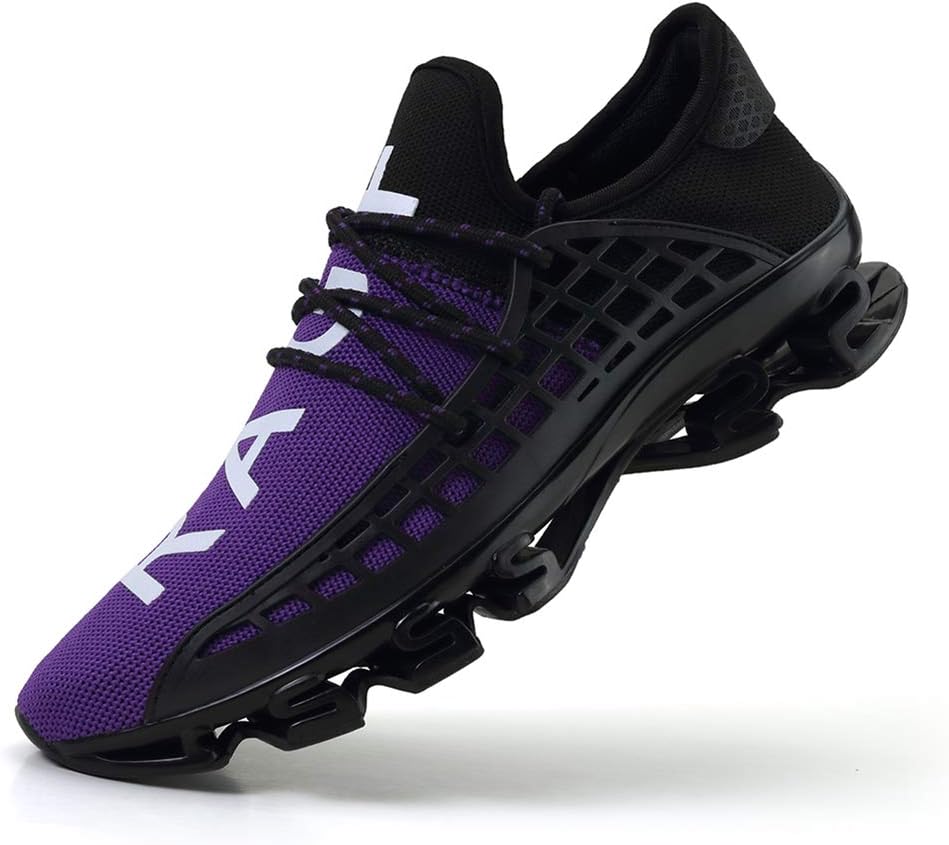 

Мужские кроссовки XIANV для трейлраннинга, дышащие спортивные теннисные и прогулочные обувь, фиолетовый