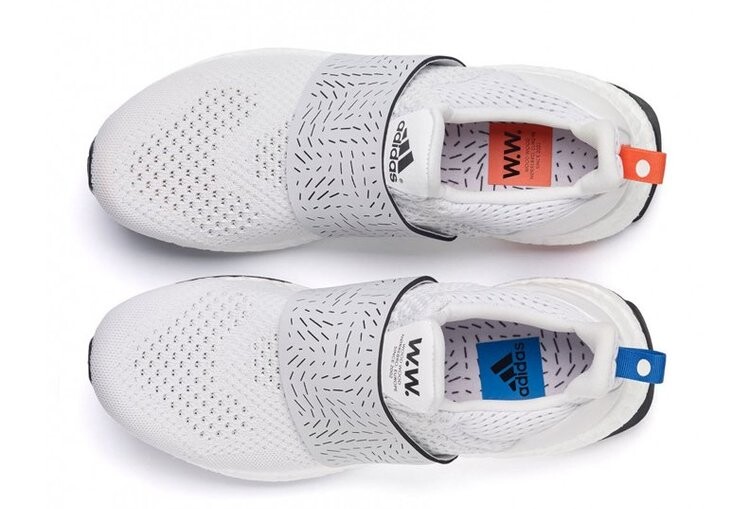 Кроссовки Adidas Wood Wood x Wmns UltraBoost 1.0 'Vintage White', белый — фото 4