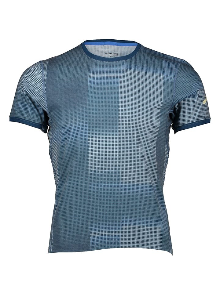 

Спортивная футболка Brooks Trainingsshirt Distance Graphic, синий