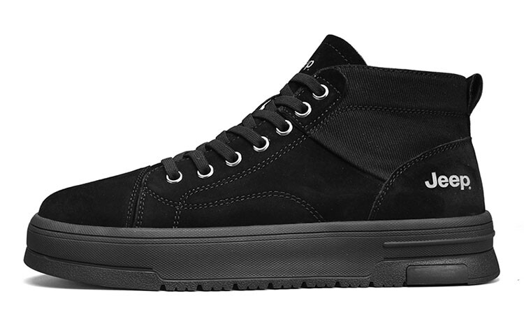 

Кроссовки Jeep Lifestyle Shoes Men High-top Black, черный
