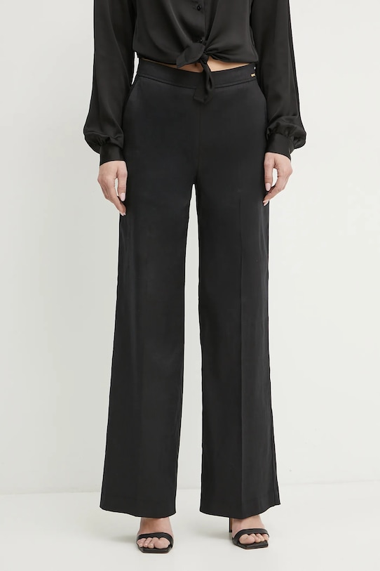 

Льняные брюки Isabeau Guess, черный
