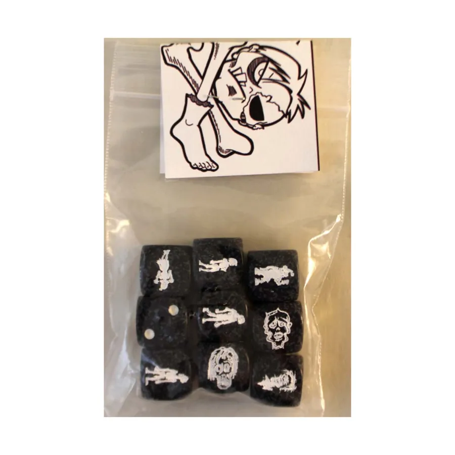

Набор кубиков зомби — пестрый ниндзя (9), Zombie Dice