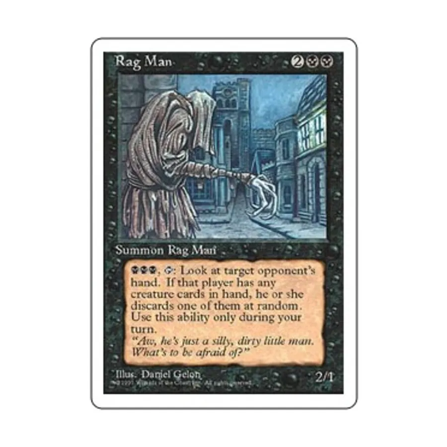 

CCG Тряпичный человек (клавиша R), MTG - 4th Edition