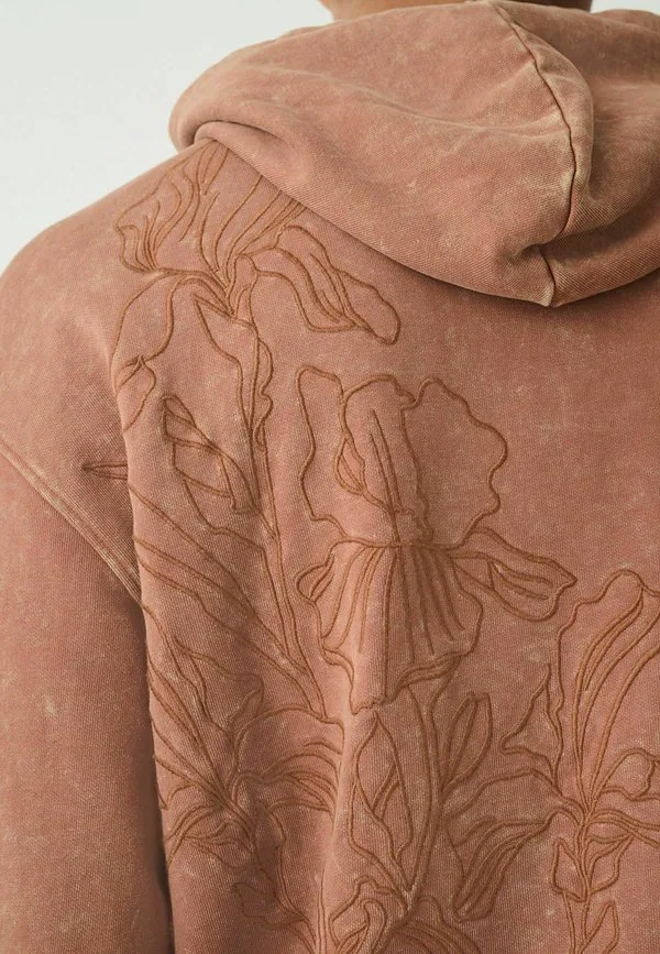 Худи с вышитым рисунком Next, Neutral Clay — фото 3