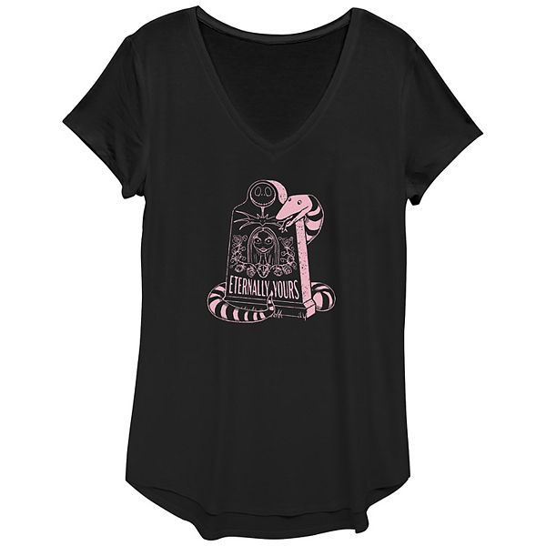 

Футболка с принтом "Кошмар перед Рождеством" Jack Skellington и Sally Eternally Yours Disney