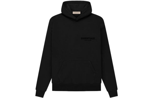 Толстовка Fear of God Essentials Stretch Limo Hoodie Black — фото 2