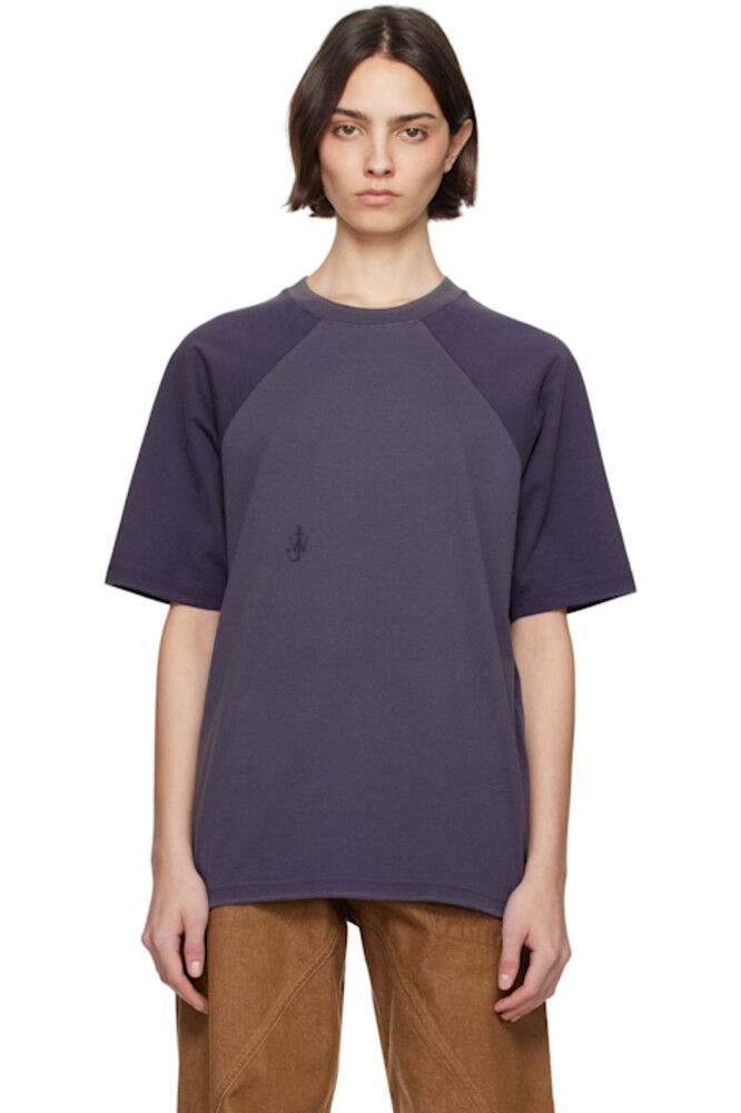 

Футболка свободного кроя Navy Garment Dye JW Anderson