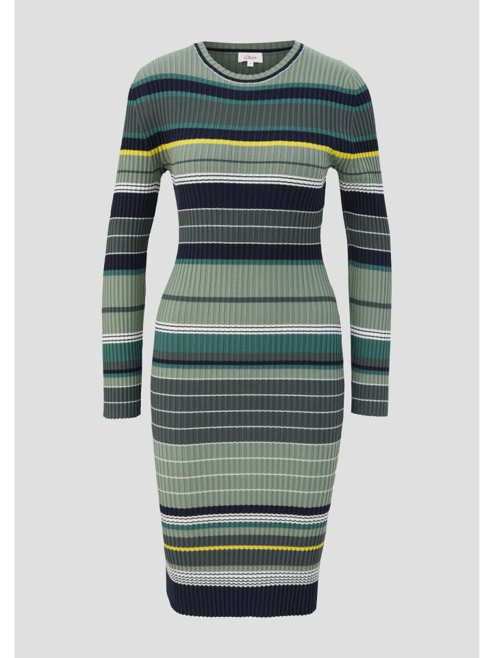 

Платье цвета 79G8_оливково-зеленый s.Oliver