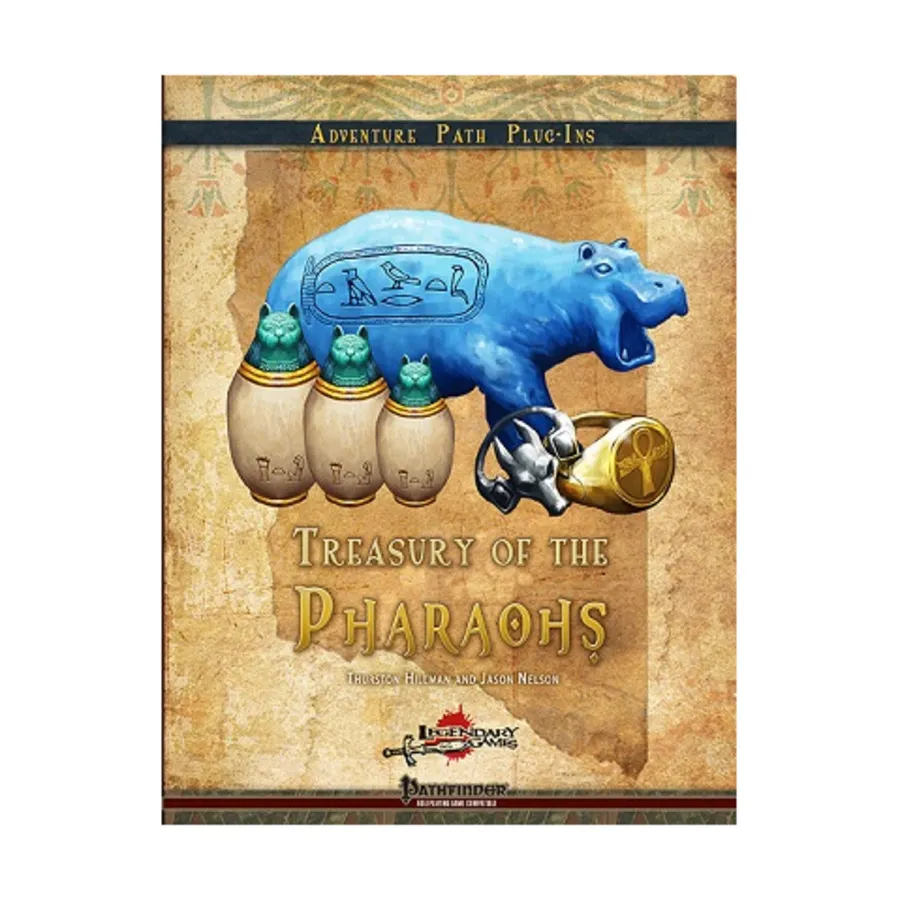 

Treasury of the Pharaohs, Pathfinder 1st Edition - Rulebooks, Sourcebooks & Supplements (Legendary Games), мягкая обложка