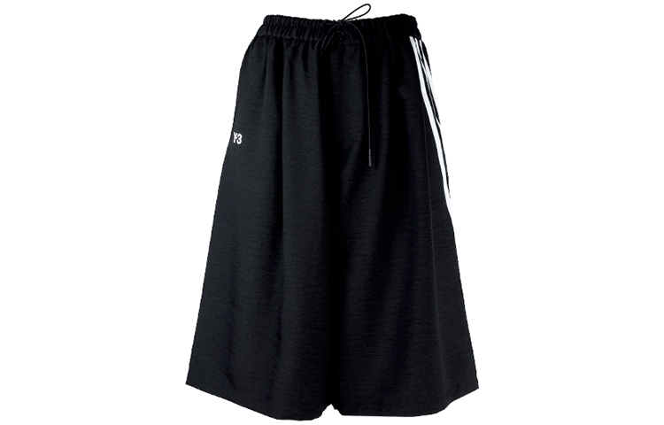 

Женские повседневные шорты черного цвета Y-3, черный