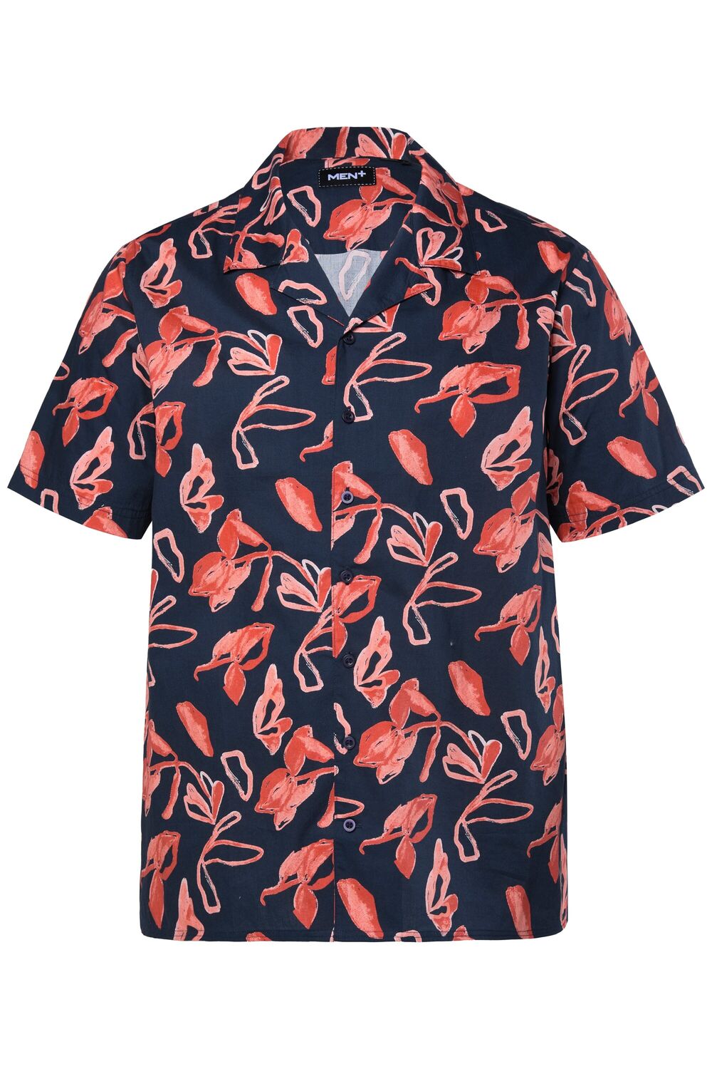 

Men Plus Рубашка на пуговицах Regular fit в цвете Navy