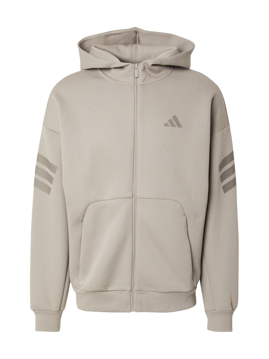 

Спортивная толстовка с капюшоном на молнии ADIDAS SPORTSWEAR FI, цвет Kitt