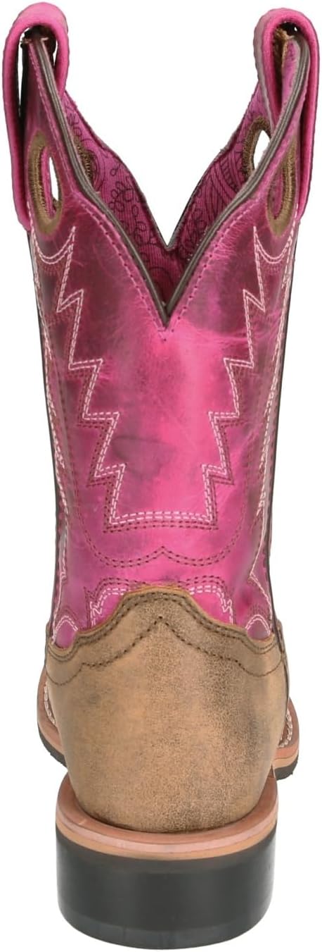 Детские вестерн-ботинки Smoky Mountain Monterey Smoky Mountain Boots, коричневый/розовый — фото 3