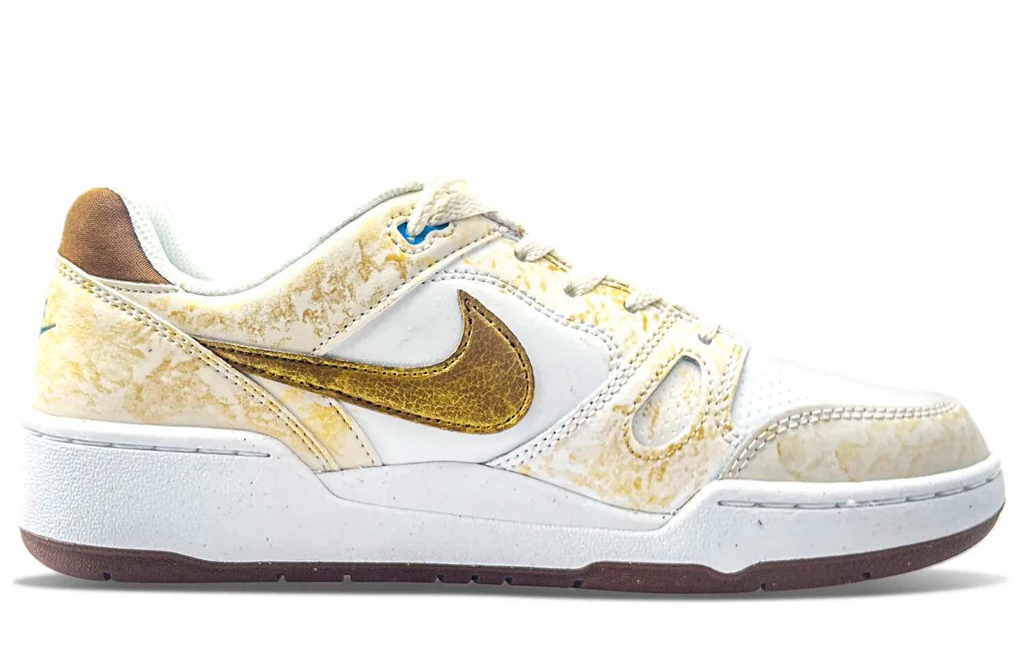 Nike Кроссовки для скейтбординга мужские low top gold — фото 3