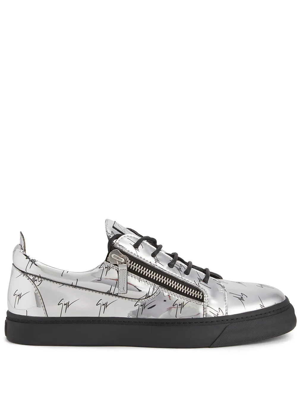 

Кроссовки Frankie с логотипом Giuseppe Zanotti, серый