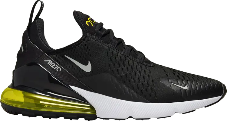 

Кроссовки Air Max 270 'Black Opti Yellow', черный