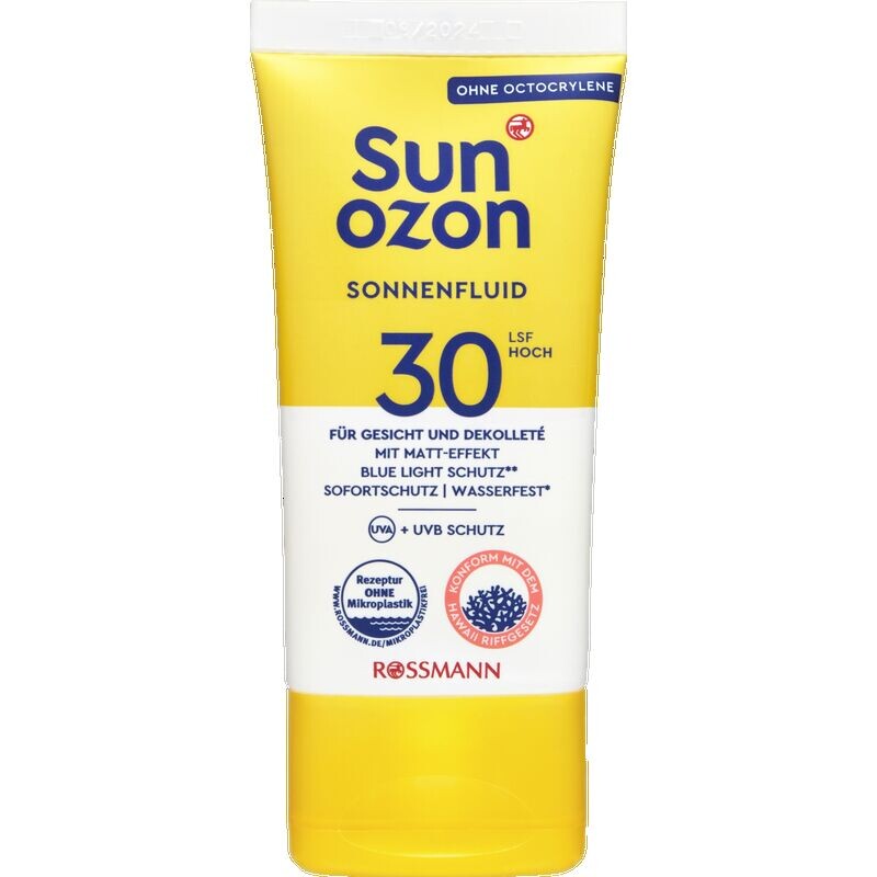 

Солнцезащитный флюид Classic SPF 30 sunozon, 50 ml