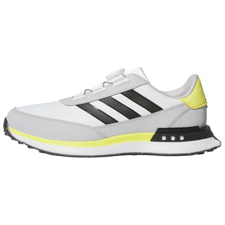 

Adidas Низкие противоскользящие износостойкие туфли для гольфа S2G SL BOA, мужские, серые, черные, желтые