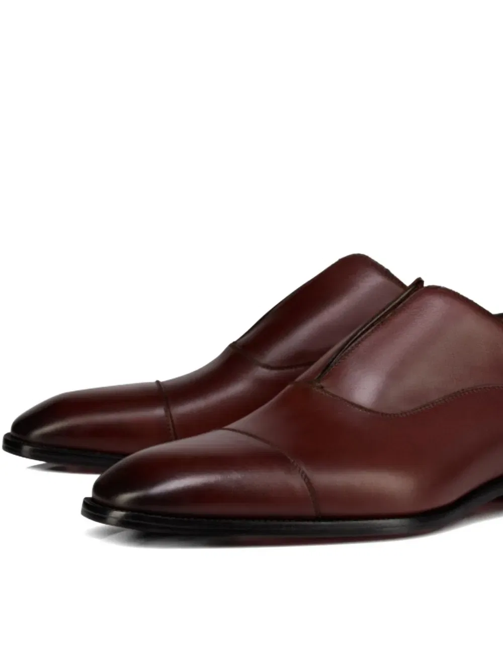Лоферы Alpha male ii с закругленным носком Christian Louboutin, коричневый — фото 4